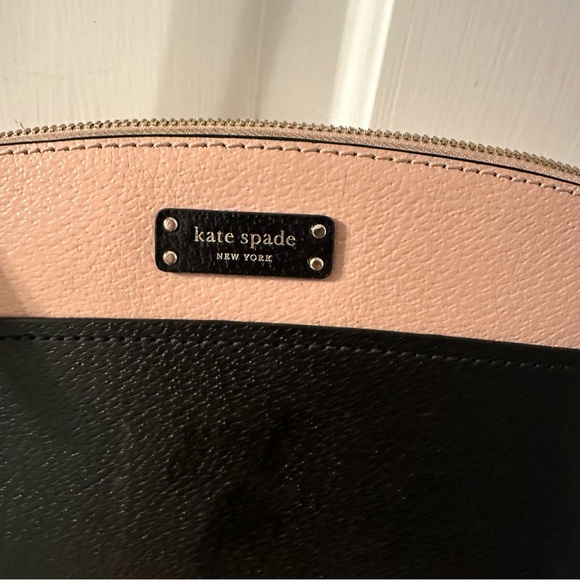 Kate Spade Pink & Black Purse - Picture 3 of 5